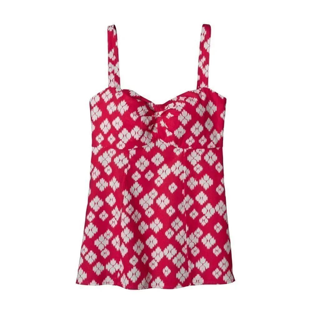 ✨Patagonia Summertime Red & White Sz 12 Tank✨